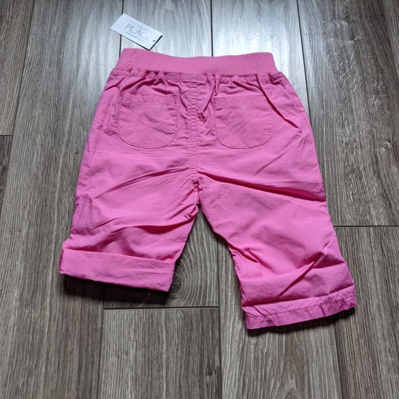 [KIDS 2/$20] NWT Baby Girl (12M) - CHILDREN'S PLACE Pink Convertible Pant - Picture 3 of 5